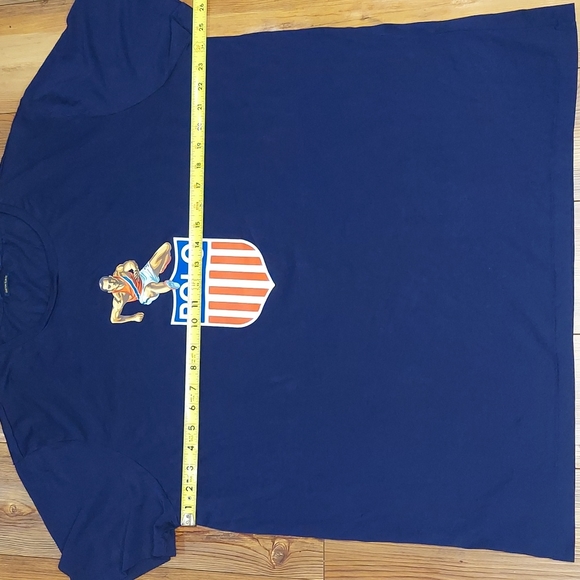 🚫SOLD🚫 Polo Ralph Lauren Polo K Swiss Shield Stadium Hurdle T-Shirt Size XXL - Picture 3 of 9